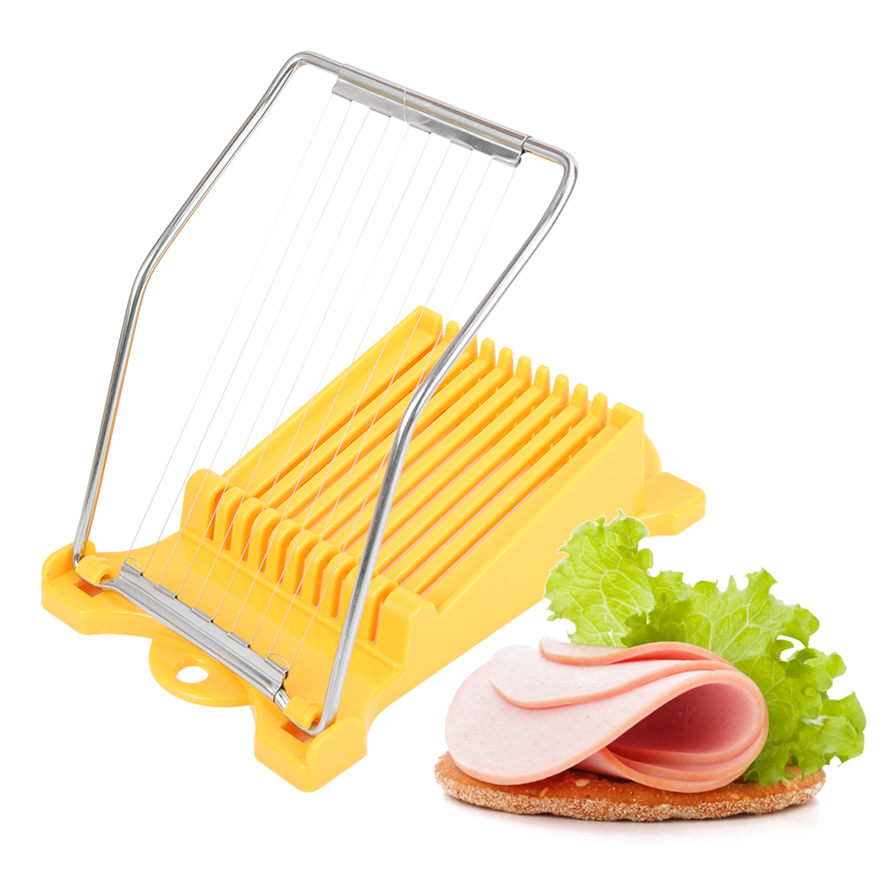 Mehrzweck-schneider Aus Edelstahl Für Aufschnitt, Eier, Schinken, Bananen Und Obst – Küchenhelfer