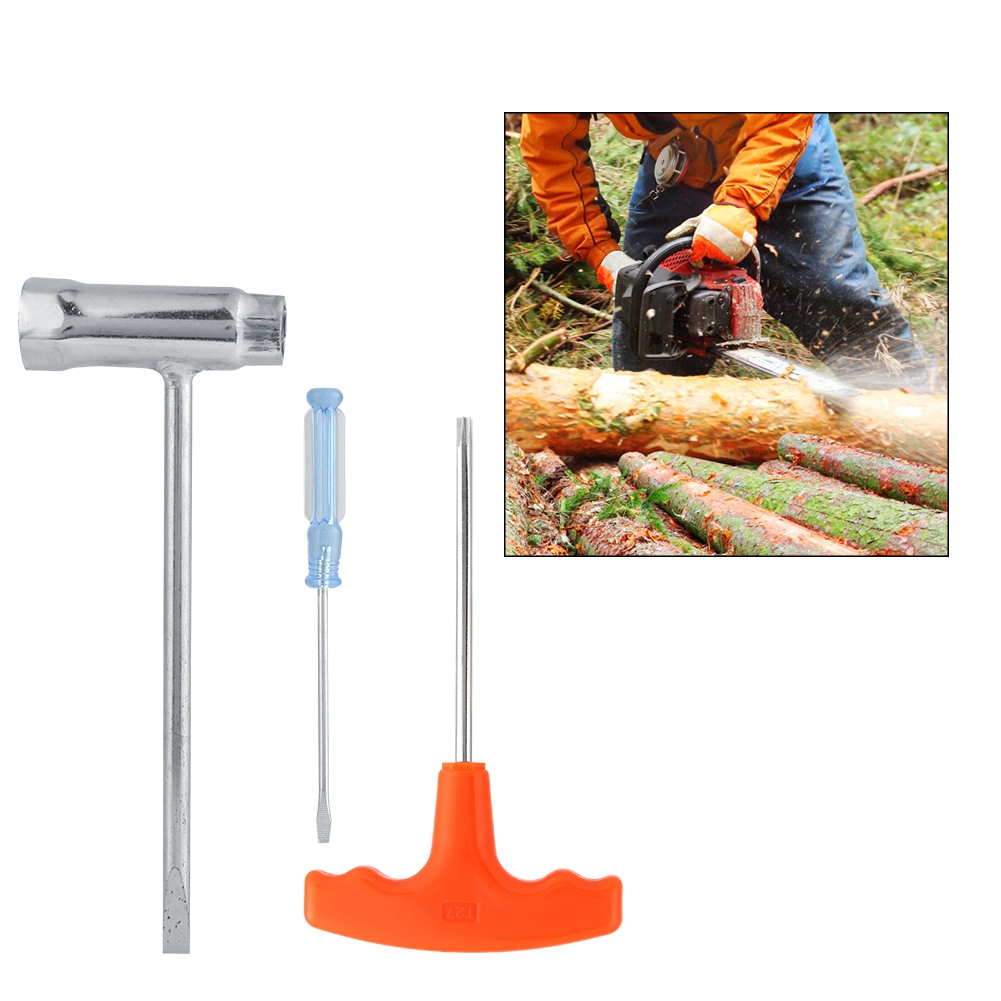 Kettensägen-zubehörset Mit Hülse, Schraubendreher Und Schraubenschlüssel, Passend Für Stihl-kettensägen