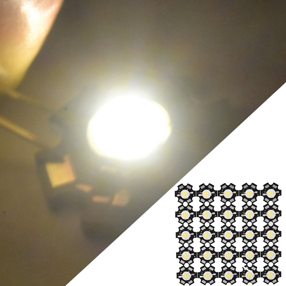 25 Stück Hochleistungs-led-strahler Mit Integriertem Chip, Neutralweiß (4000–4500 K)