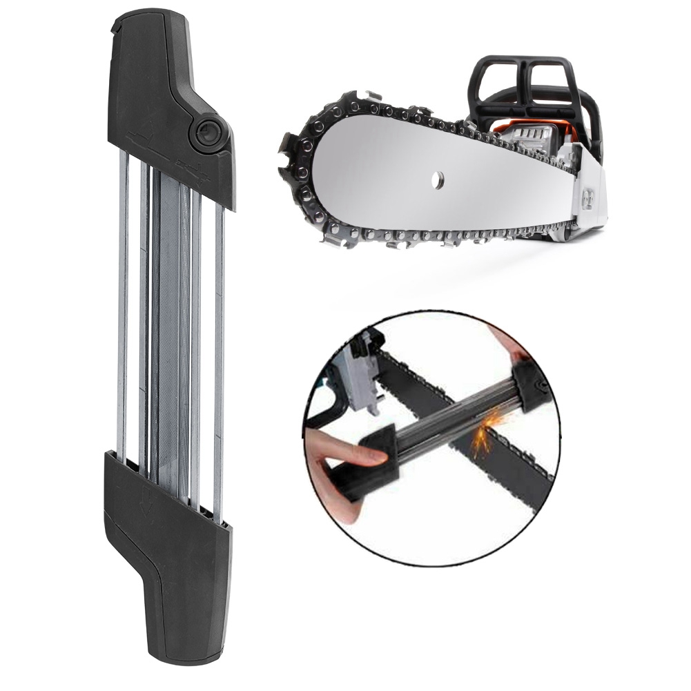 5,2 Mm Hand-2-in-1-kettensägen-schärffeile, Passend Für Stihl 5605, 750, 4303 (3/8 Zoll P Und 0,325 Zoll), Schwarz
