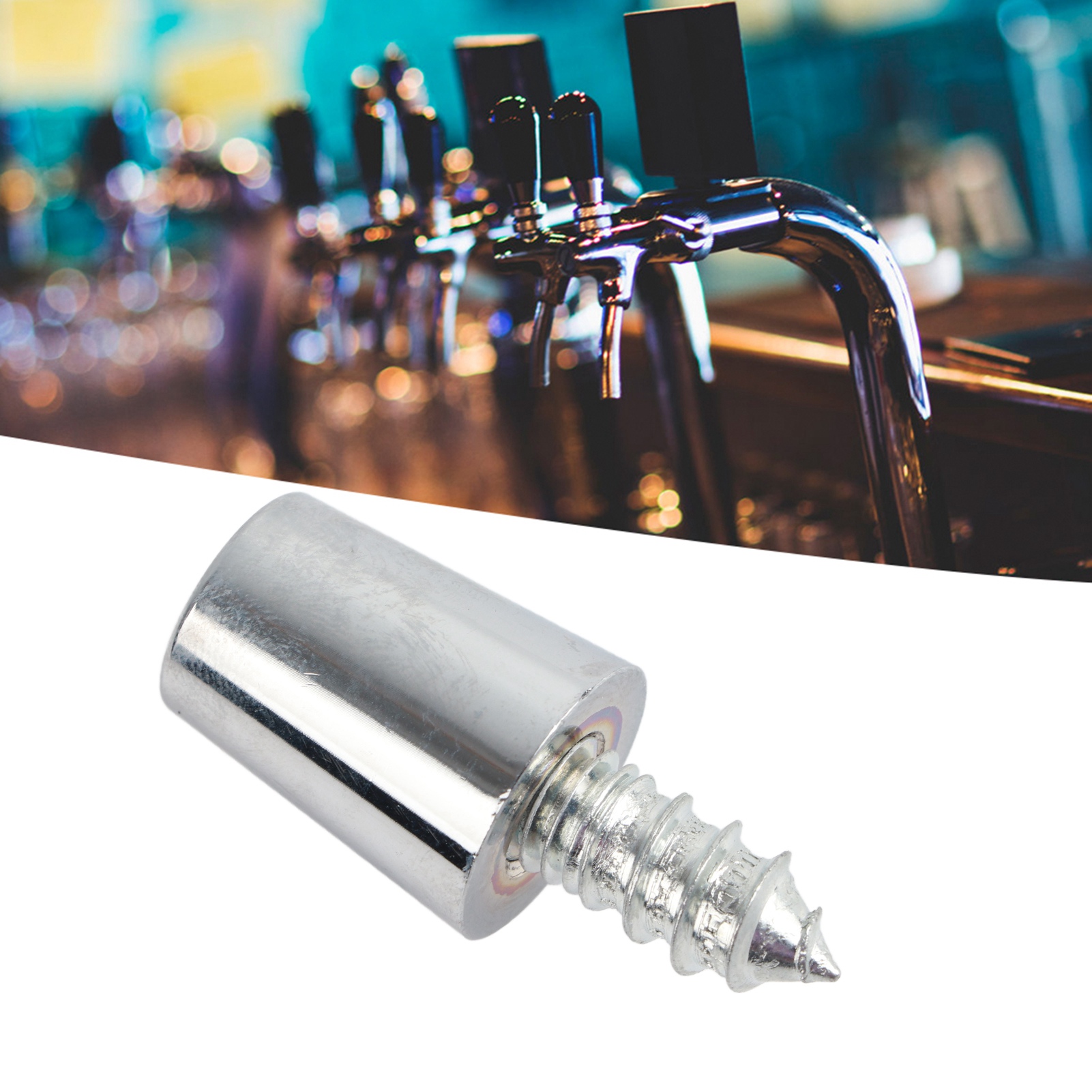 Kupferner Bierhahngriff Mit Standard-zwingenbolzen-set, Heimbrauzubehör