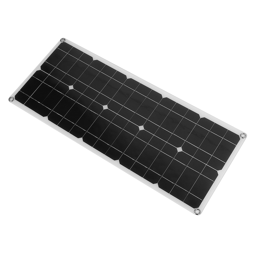 Wasserdichtes Usb-solarpanel Mit 10-a-solarzellen-laderegler Zum Laden Von Auto-, Yacht- Und Bootsbatterien Im Freien