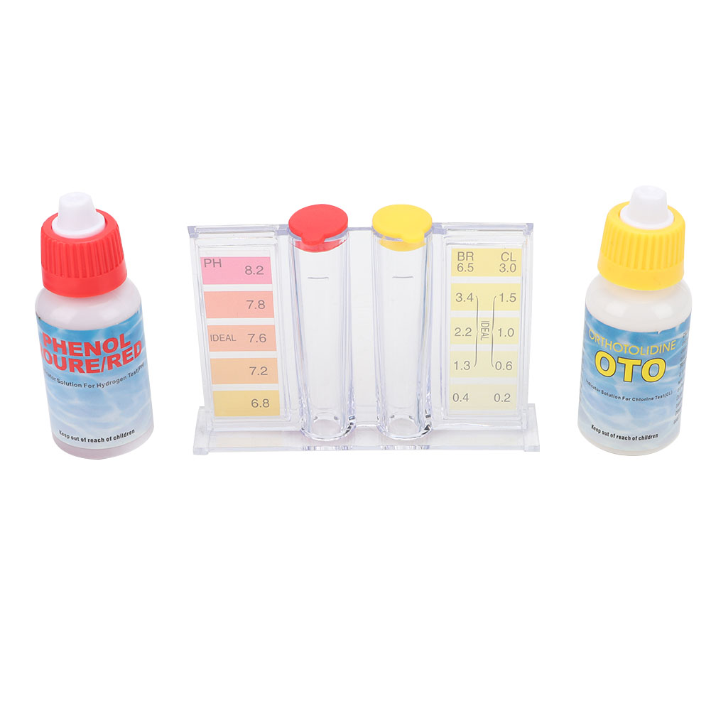 Ph-chlor-testset, Wasserqualitätsprüfbox, Zubehör Für Schwimmbäder