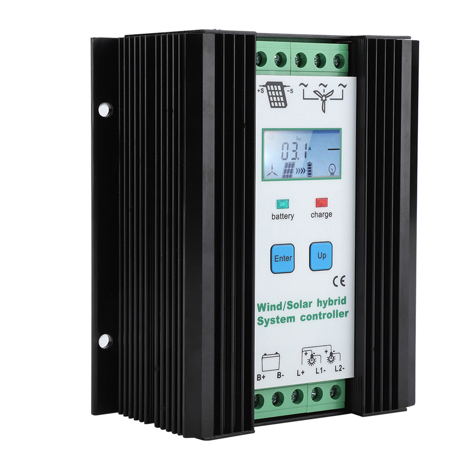 Hybridregler Für Wind- Und Solarenergie, Digitale Intelligente Steuerung, Boost-laderegler