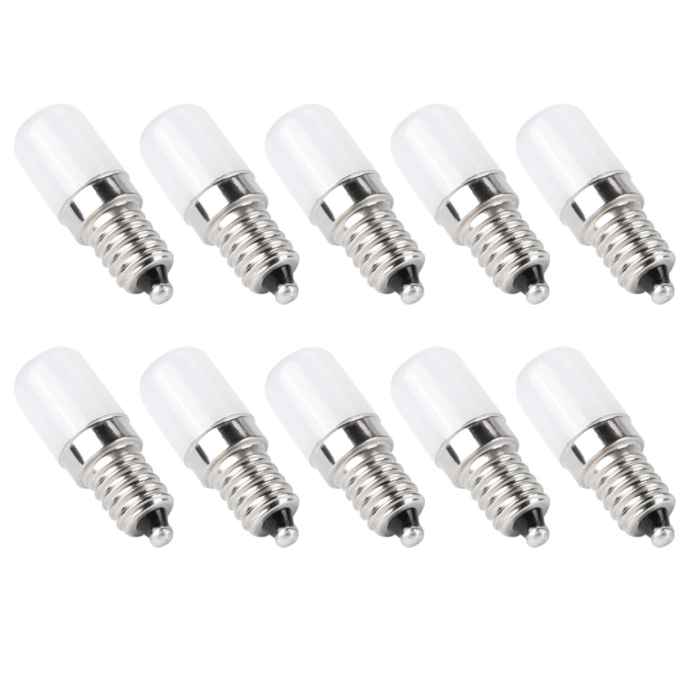 10 Stück 1,5-w-led-kerzenlampen Mit Schraubfassung, Ersatzteile Für 230 V Wechselstrom (e14)