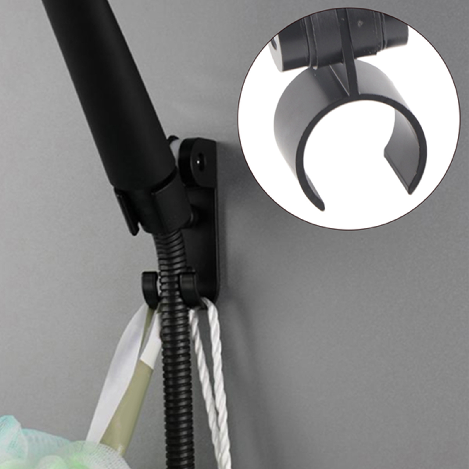 Verstellbare Wandhalterung Aus Aluminium Für Duschköpfe Im Badezimmer