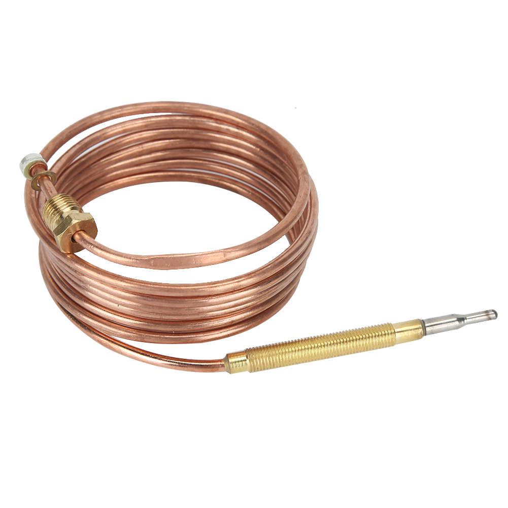 Thermoelement-set Für Gasherde, Heizungsschutzvorrichtung, Temperaturfühler Mit Mutter, 1500 Mm