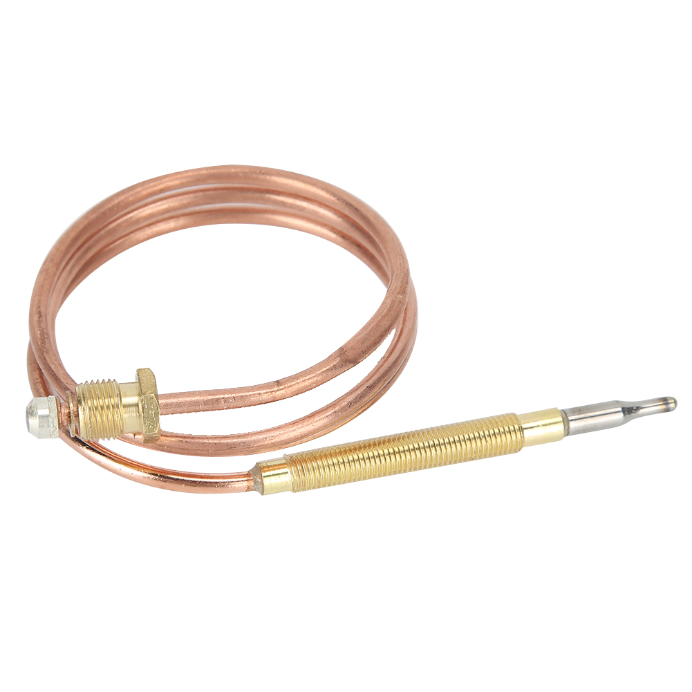 Thermoelement-set Für Gasherde, Heizungsschutzvorrichtung, Temperaturfühler Mit Mutter, 600 Mm