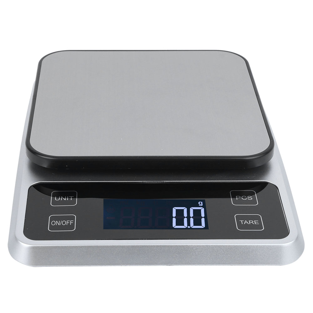 Kg/0,1 G Multifunktionale Digitale Küchenwaage Aus Edelstahl, Elektronische Lebensmittelwaage Zum Kochen Und Backen