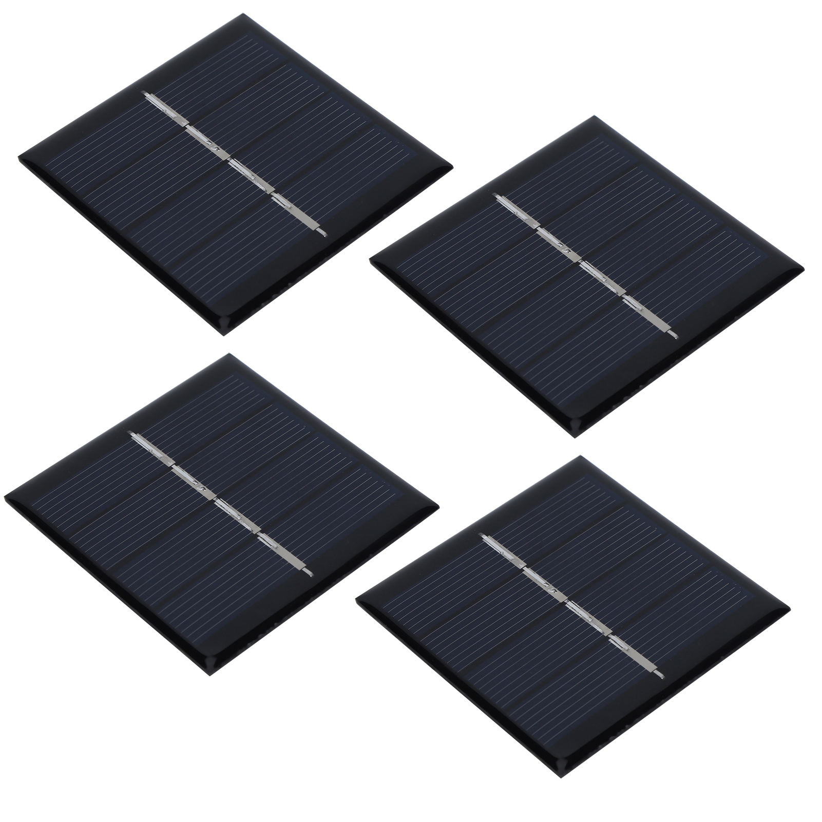 4 Stück 0,45 W 2 V 58 X 58 Mm Solarpanel Pet Solarladegerät Panel Ladezubehör Solarstromversorgung