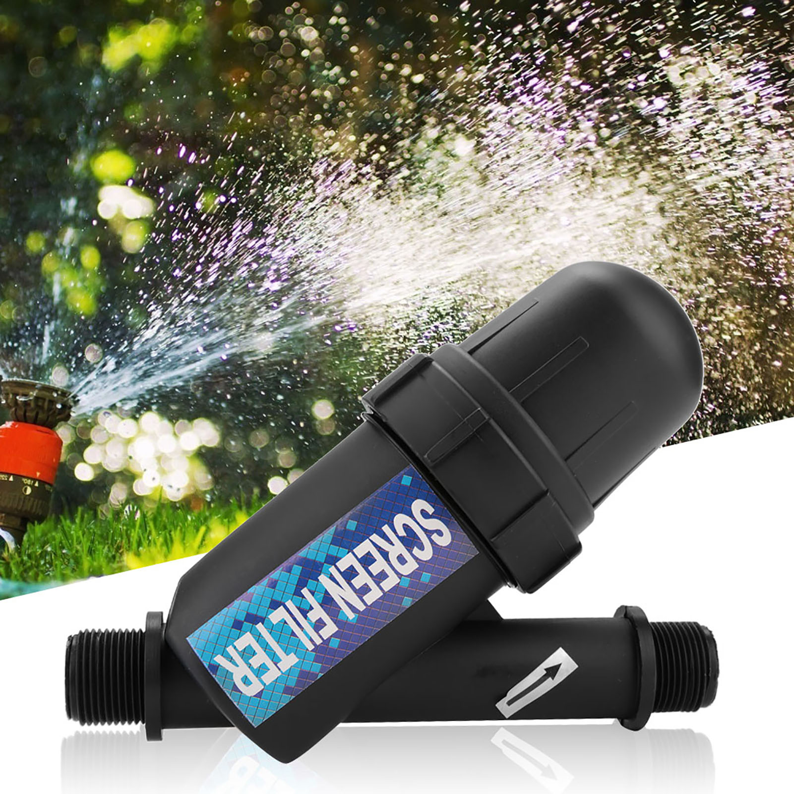 3/4" Großvolumiger Maschenfilter Für Tropfbewässerung, Wassertank Und Poolpumpe