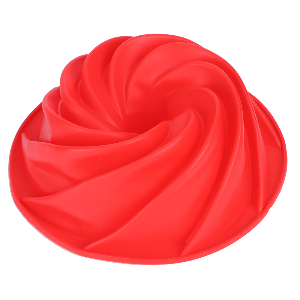 Spiral-kuchenform Aus Silikon, Schokoladenkeksform, Cupcake-form, Fondant-diy-kuchenwerkzeug