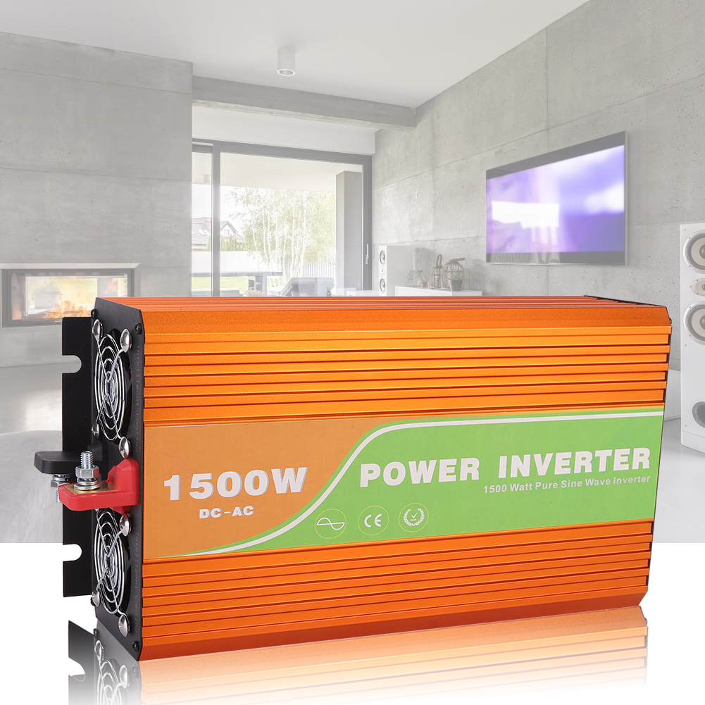 1500-w-sinus-hochfrequenz-solarwechselrichter, 220-v-ausgangsspannung, 24 V