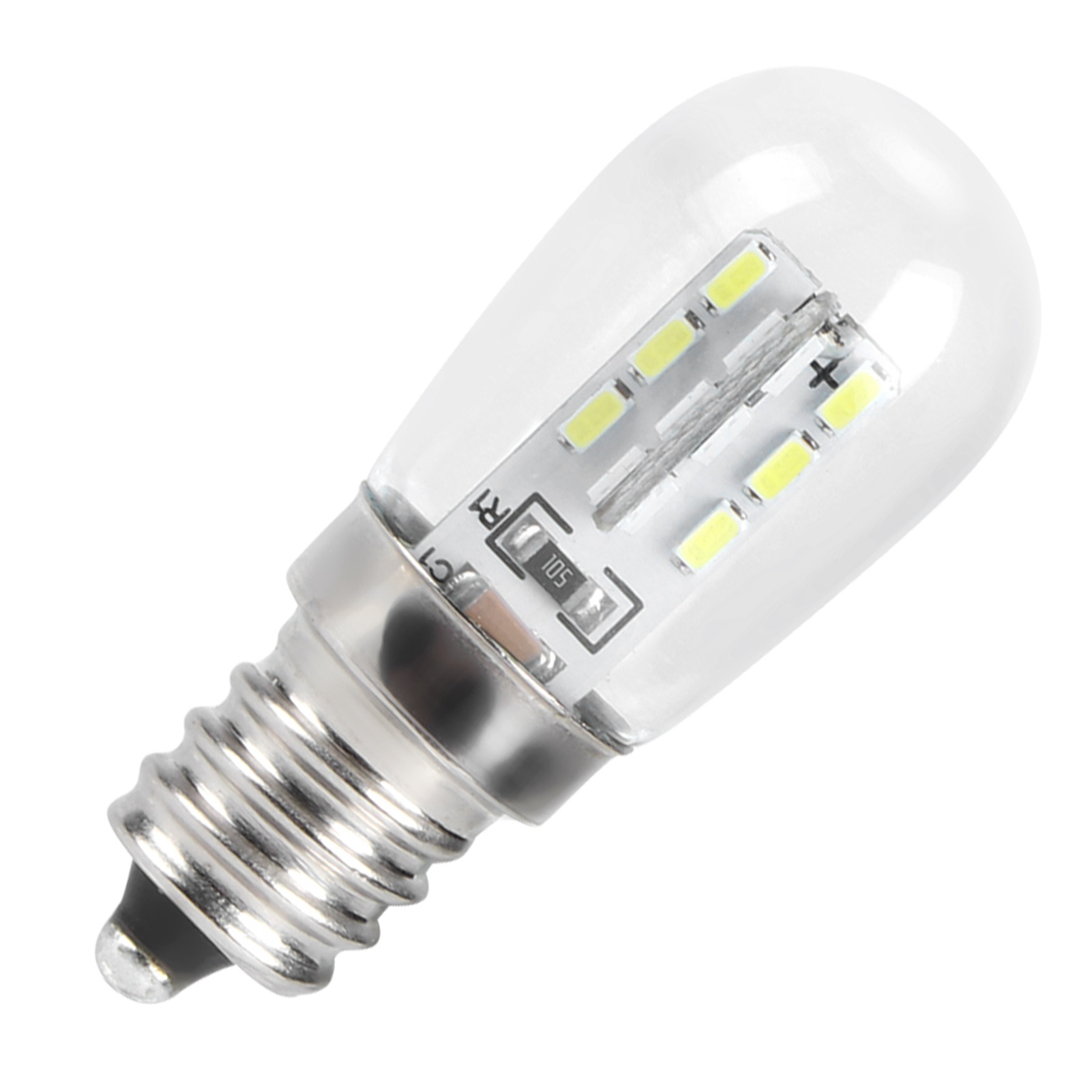 10 Stück E12 Led-kühlschranklampen 1,5 W Ac 230 V Ersatz Für Haushaltsnähmaschinenlampen (weißes Licht)