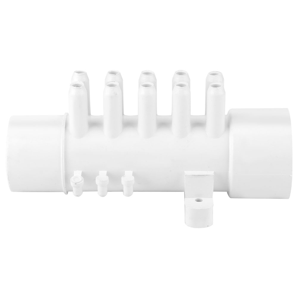 1,5 Zoll (10 Mm) 10-port-pvc-verteiler Für Poolverrohrung, Whirlpool, Badewanne, Schwimmbad Und Spa-zubehör