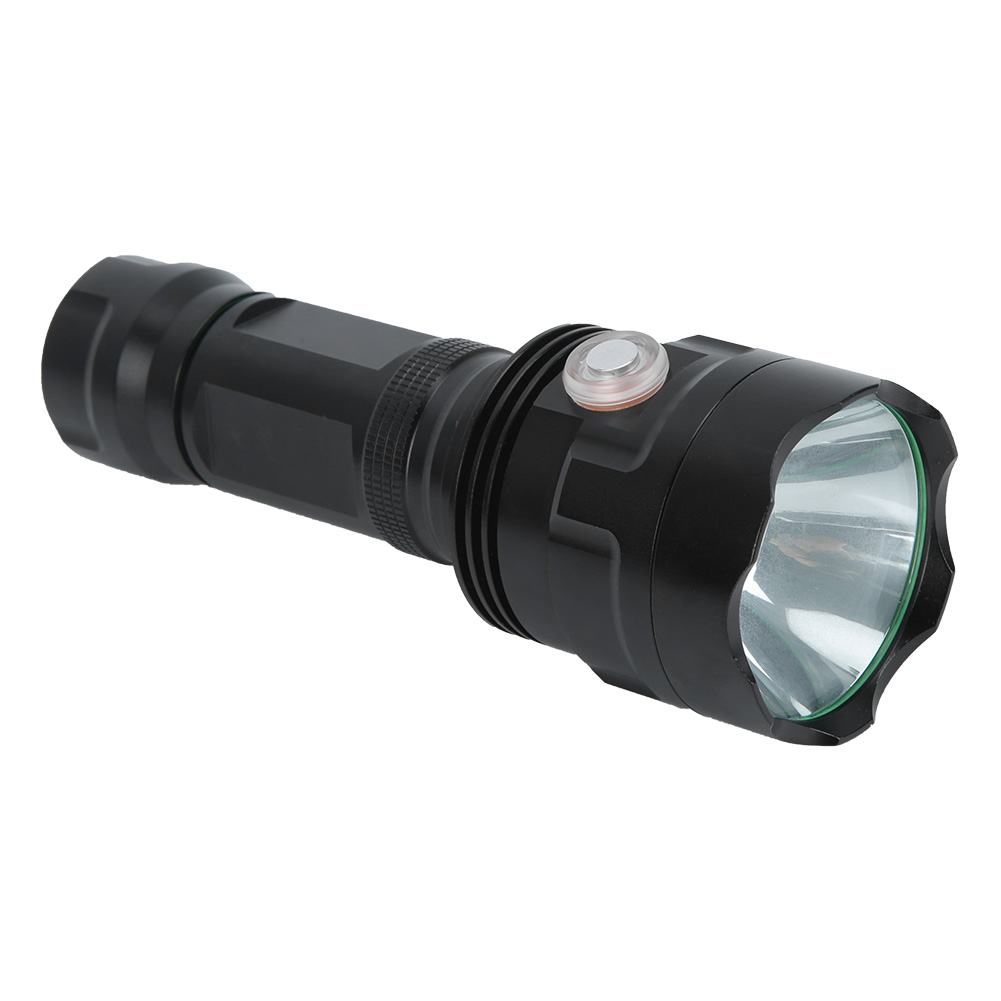 Led-taschenlampe Mit Hoher Helligkeit, Usb-ladefunktion, Wasserdicht, Für Outdoor-einsätze, Rettungs- Und Wanderlampen (t1u-90)
