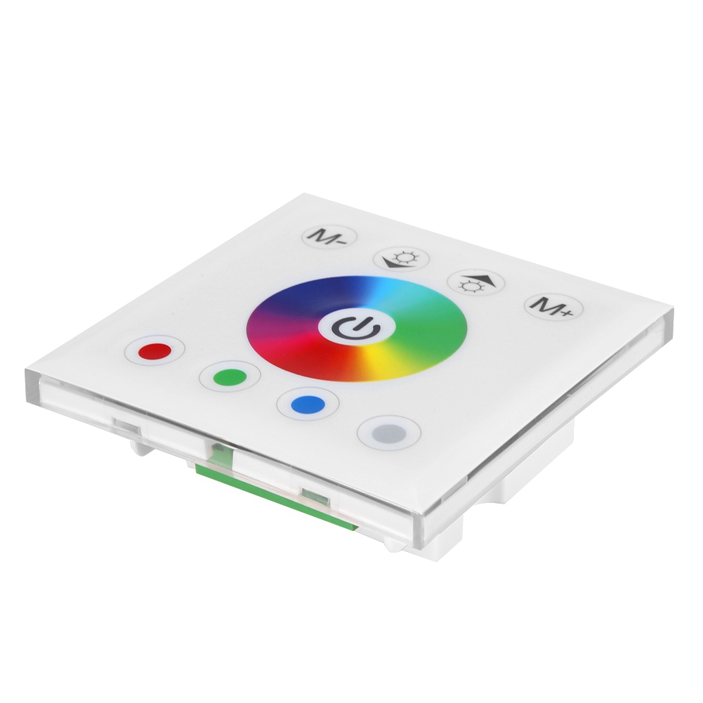 Wandmontierter, Farbiger Rgbw-led-touchpanel-controller/dimmerschalter Für Weiße Led-streifen