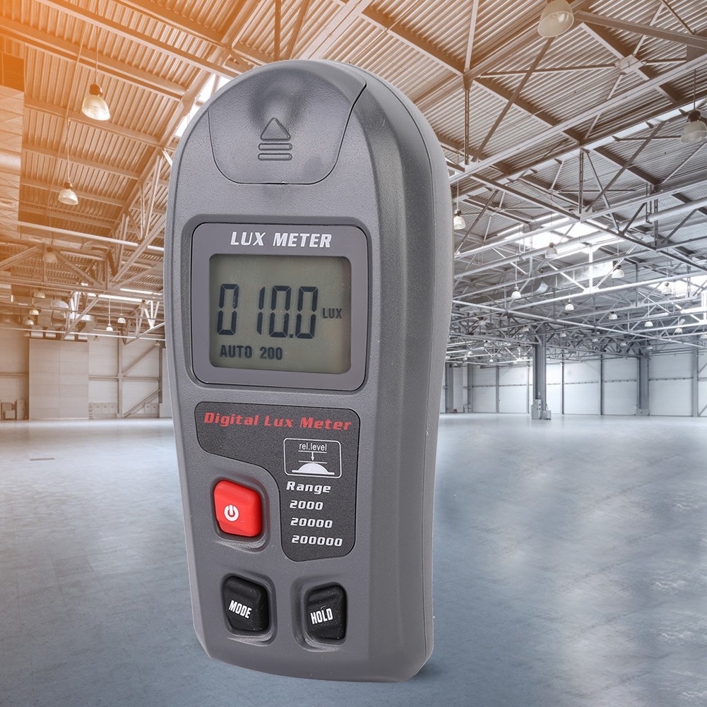 Digitales Hand-luxmeter/lichtmesser/photometer Mit Einem Messbereich Von 200.000
