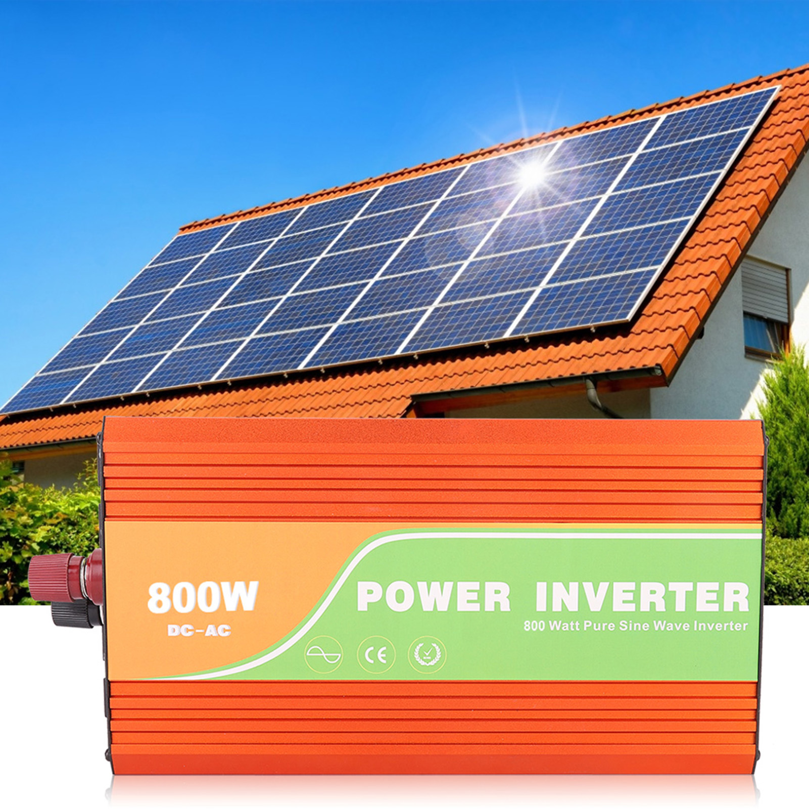 800-w-hochfrequenz-sinus-wechselrichter Für Kfz-solarstrom, 220-v-ausgangsspannung, 24 V