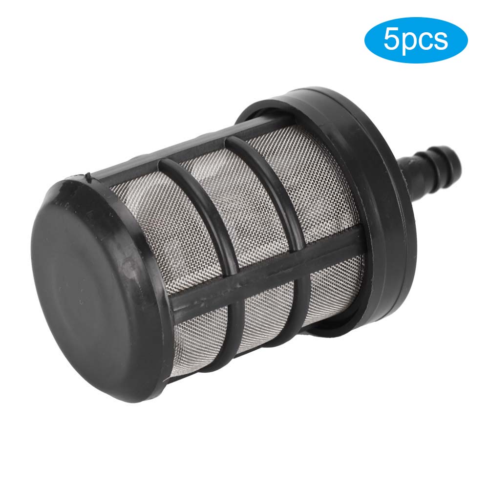 5-teiliges Set Edelstahl-doppelschicht-gartenwasserpumpen-sieb-netzfilter-sprühzubehör