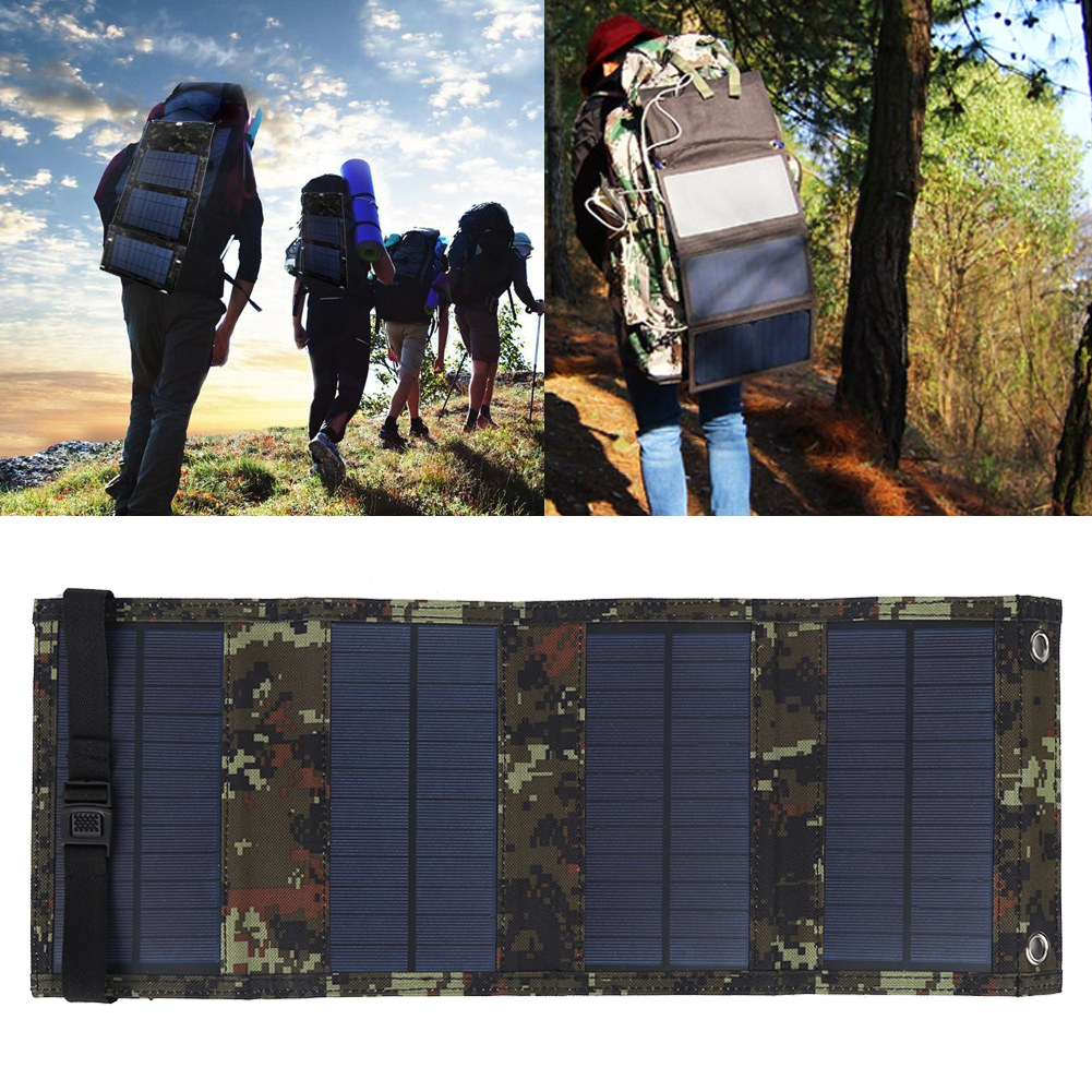 10w 5,5v Faltbares Solarpanel Für Den Außenbereich, Notladegerät, Photovoltaikpanel Für Handy-powerbank