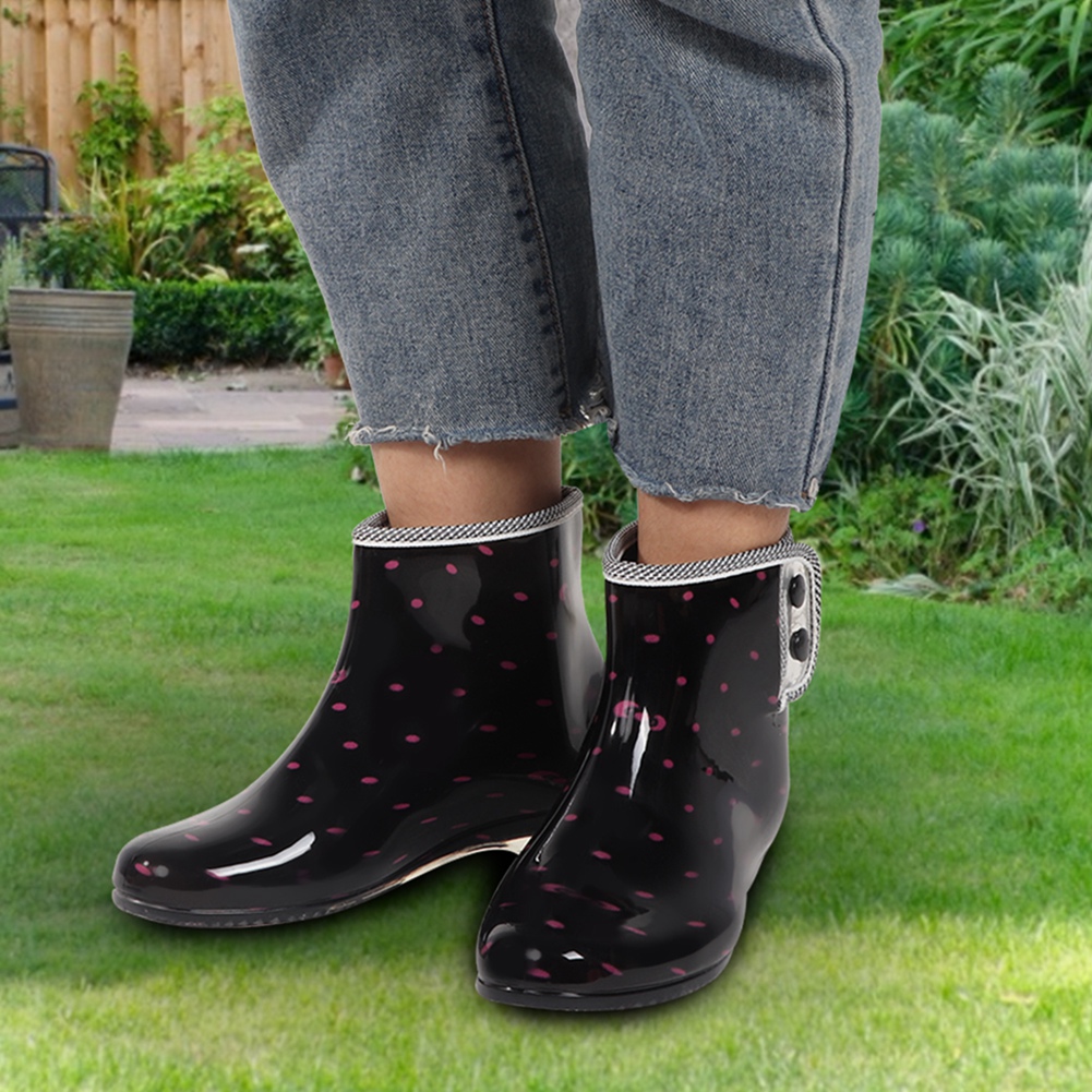 Wasserdichte, Rutschfeste Und Bequeme Damen-regenstiefel Und Gartenschuhe (39)