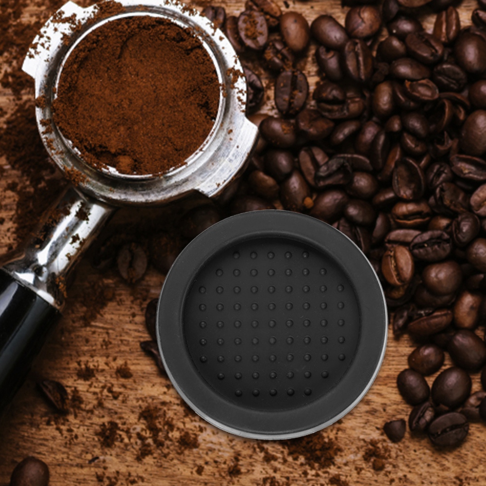 Silikon-kaffeetampermatte, Halterung, Ständer, Zubehör Für Kaffeemaschinen, Schwarz