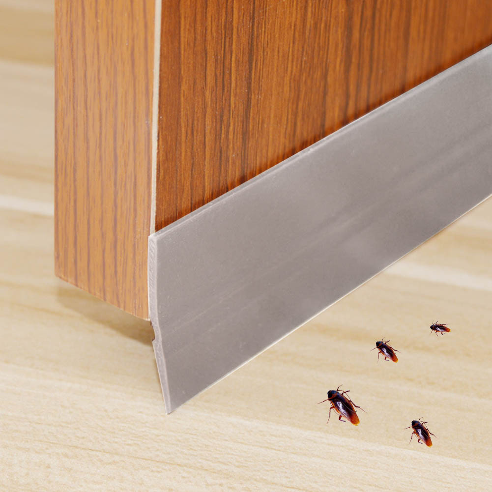 5 M 45 Mm Selbstklebender Tür- Und Fensterdichtungsstreifen Gegen Wind, Insekten Und Staub (halbtransparent)