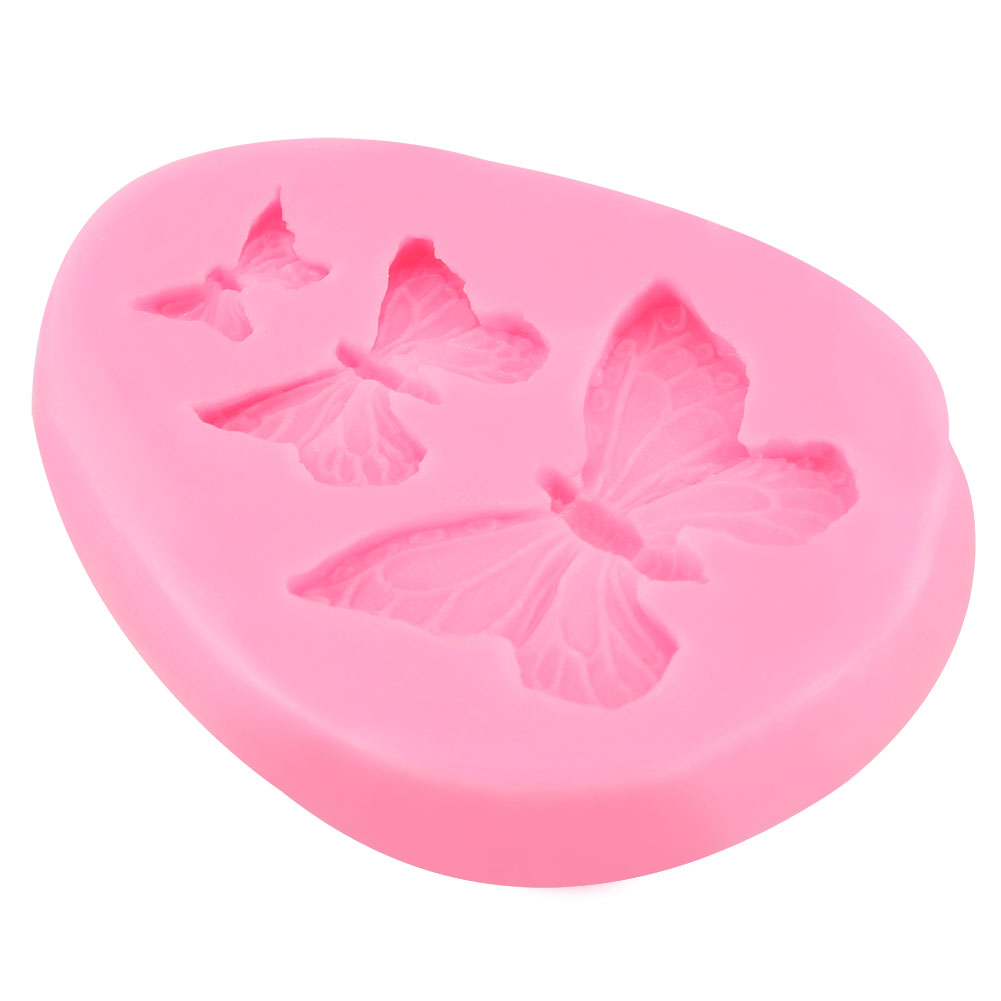 Silikon-backformen In Schmetterlingsform Für Kuchen, Fondant Und Schokolade – Dekorationswerkzeug