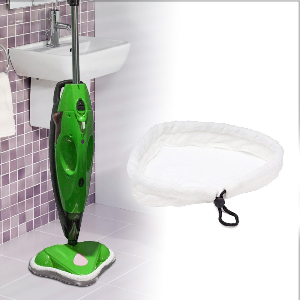 2 Stück Ersatz-mikrofasertücher Aus Waschbarem, Dreieckigem Material Für Dampfmopps