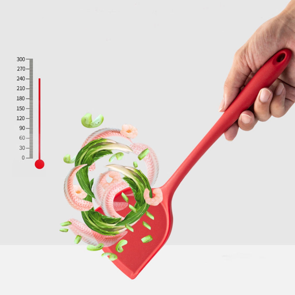 9-teiliges Küchenhelfer-set Mit Antihaftbeschichtung, Bestehend Aus Pfannenwender, Spatel, Küchenschaufel Und Kochgeschirr (rot)