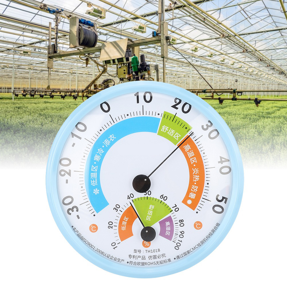 Gewächshaus-temperatur- Und Feuchtigkeitsmesser Mit Anzeige, Thermometer Und Hygrometer Für Den Landwirtschaftlichen Betrieb