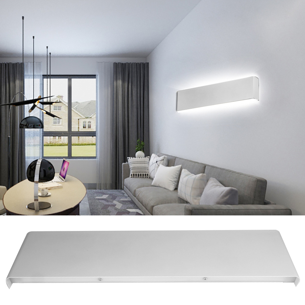 22-w-led-wandleuchte, Wasserdicht, Für Flure Und Garten, 95–265 V, Weiß, Reinweiß