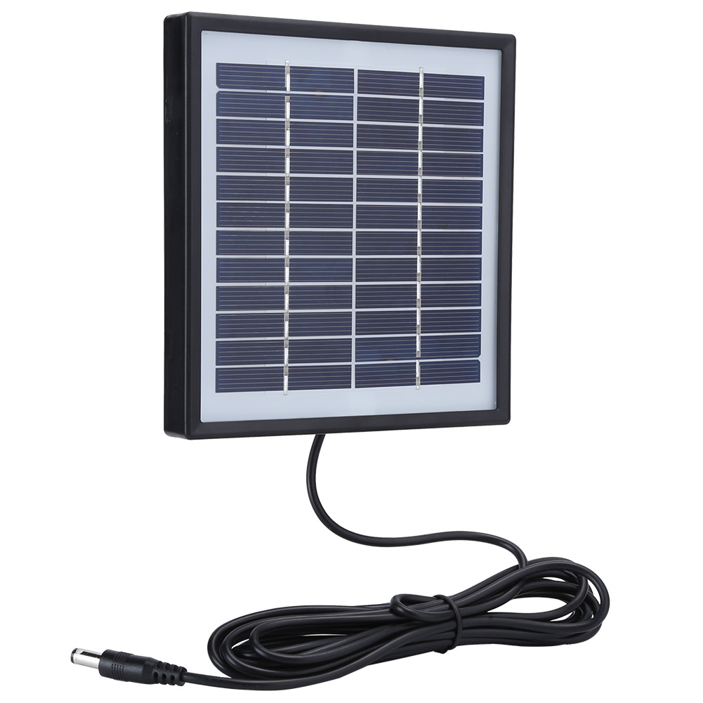 2w 12v Multifunktionales Solarpanel-ladeboard Aus Polysilizium Mit Rahmen Für Outdoor-camping