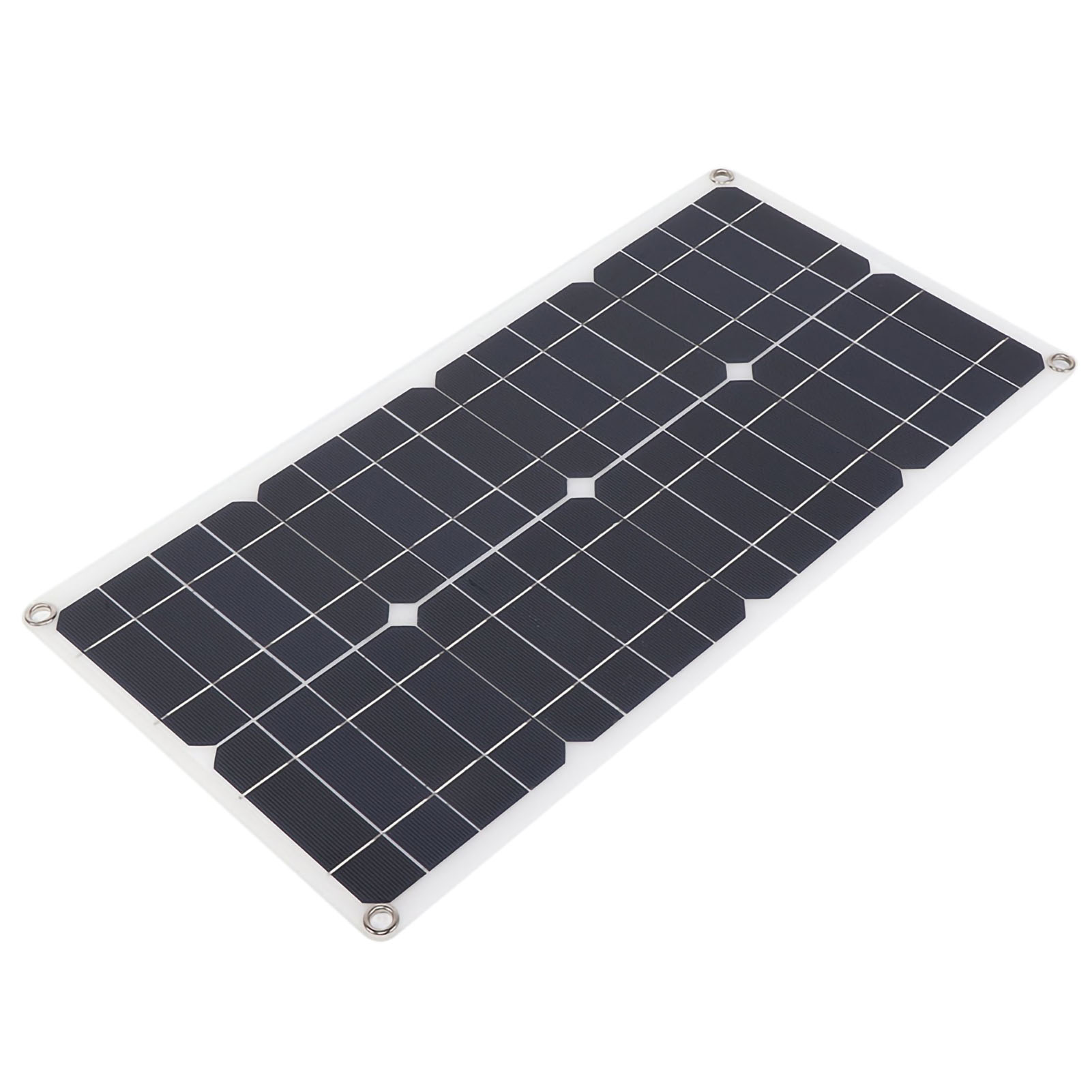 25w 18v Tragbares Monokristallines Silizium-solarpanel Mit Dual-usb-ladeanschluss Für Leichte Fahrzeuge Wie Autos Und Boote