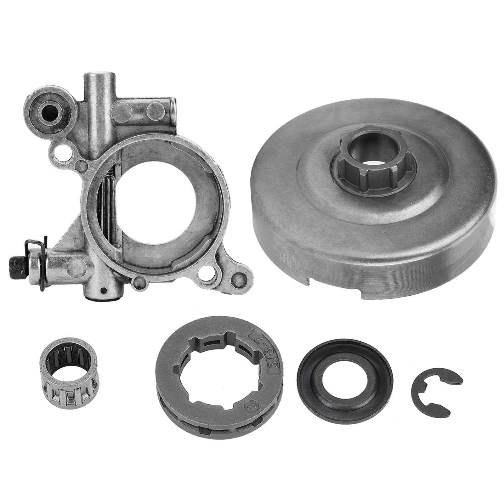 Kupplungstrommel-ölpumpensatz Als Ersatz Für Husqvarna 575xp, 576xp Und 570 Kettensägen (3/8x7t, Teilenummer 537036205)