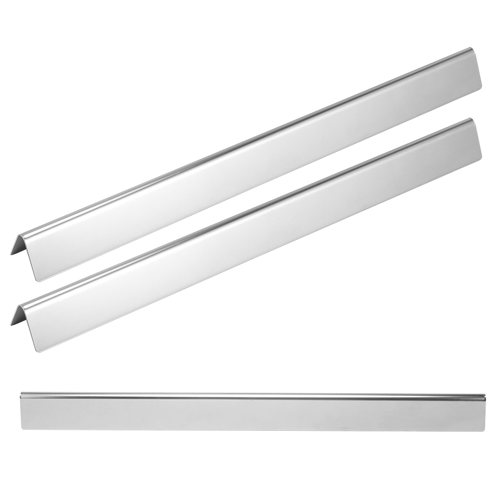 3-teiliges Set Hitzeschutzplatten Aus Edelstahl Für Gasgrills, Passend Für Weber/spirit-serie