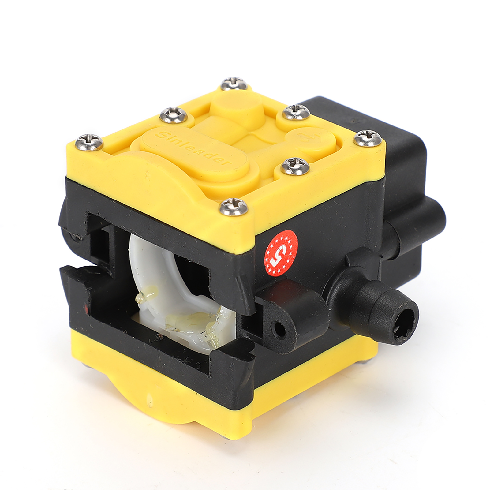 12v Membran-druckpumpe Landwirtschaft Garten Elektrische Sprühpumpe Wasserpumpenzubehör Typ D Rückflussverhinderer Langlebiger Doppel-schlauchanschluss Ohne Unterbrechung