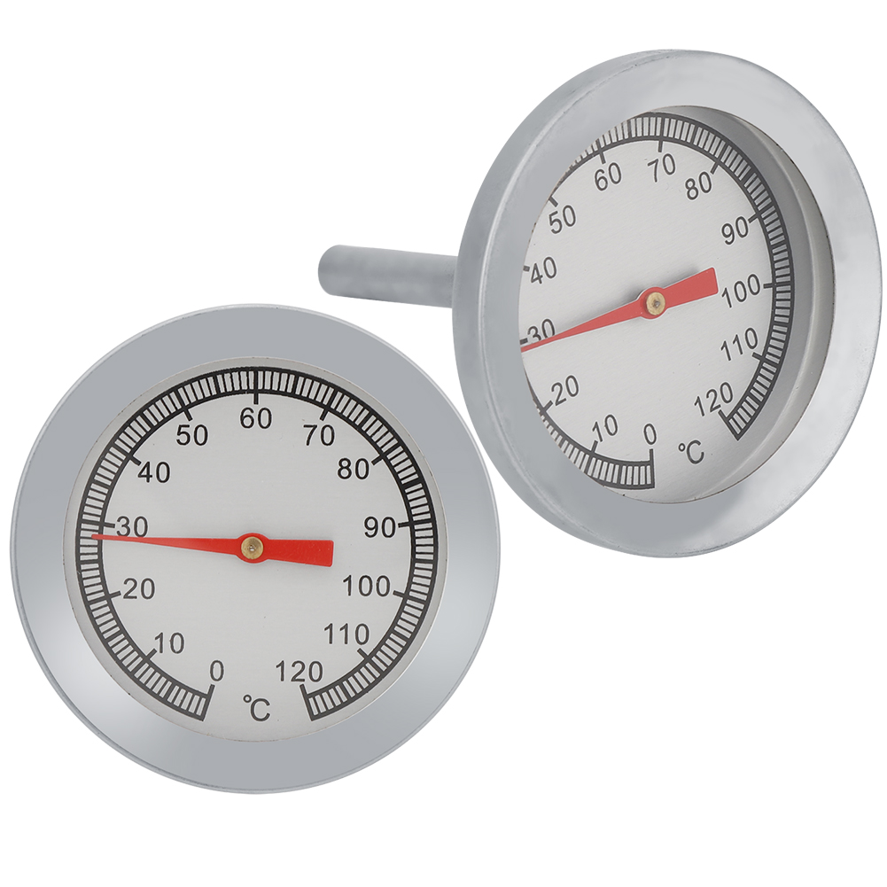 1 Stück Bbq-pizzagrill-thermometer, Temperaturanzeige 120 °c, Für Grillgerichte