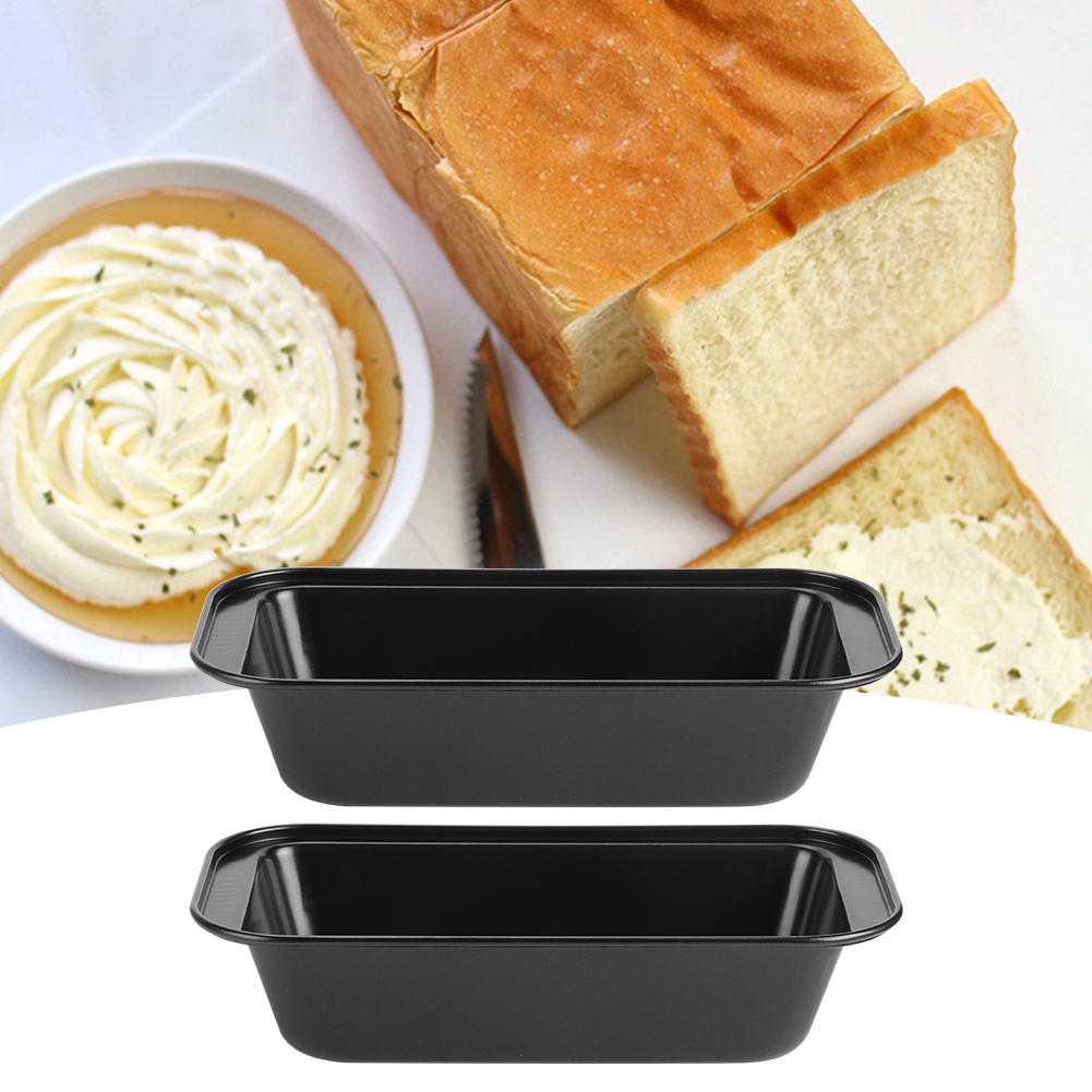 Rechteckige Toast- Und Kastenform, Brot- Und Kuchenform, Antihaftbeschichtung, Kohlenstoffstahl, Schwarz