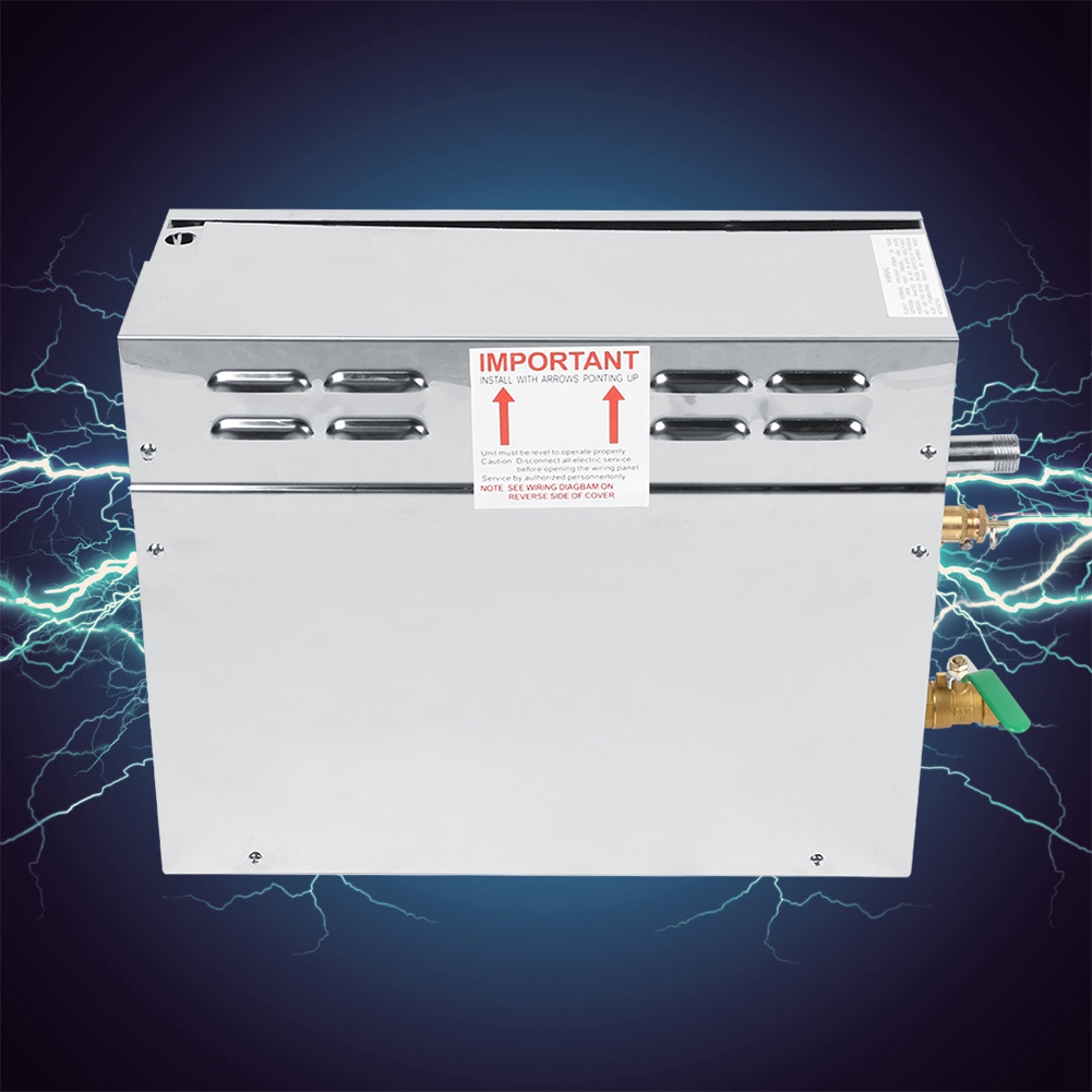 Elektrischer Sauna-dampfgenerator Aus Edelstahl Tc-135 Mit Digitaler Temperaturanzeige, Us-standard 240 V