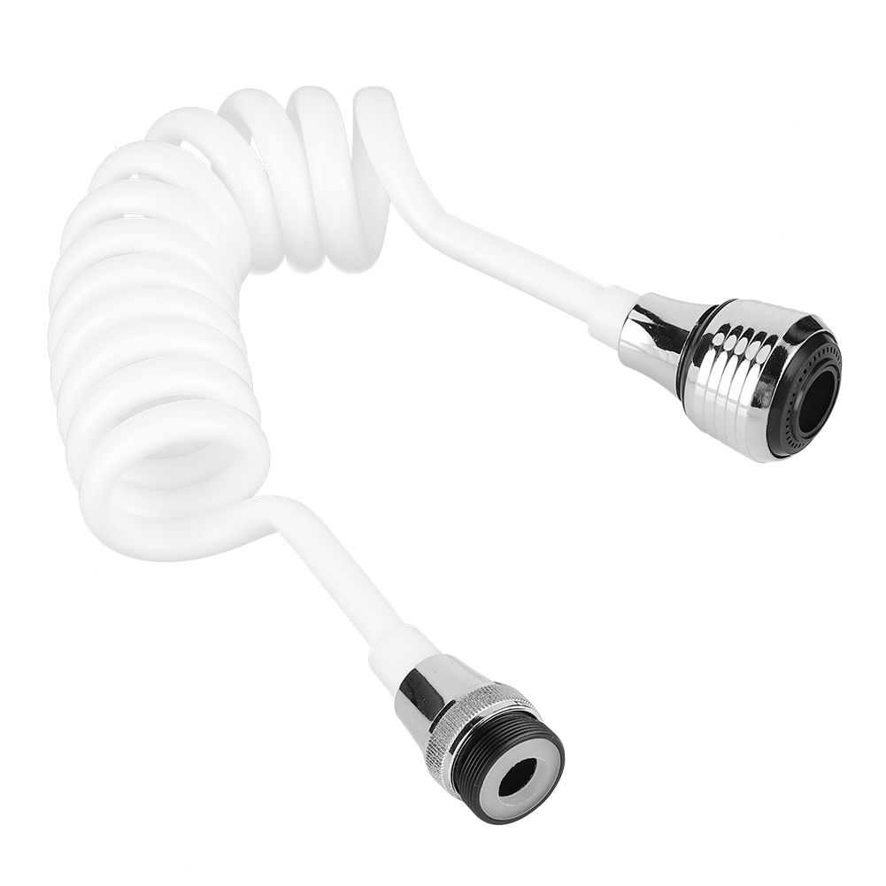 Verlängerter Schlauch Für Küchenarmaturen, Tragbar, Ausziehbar, Mit Schaumfunktion, Weiß