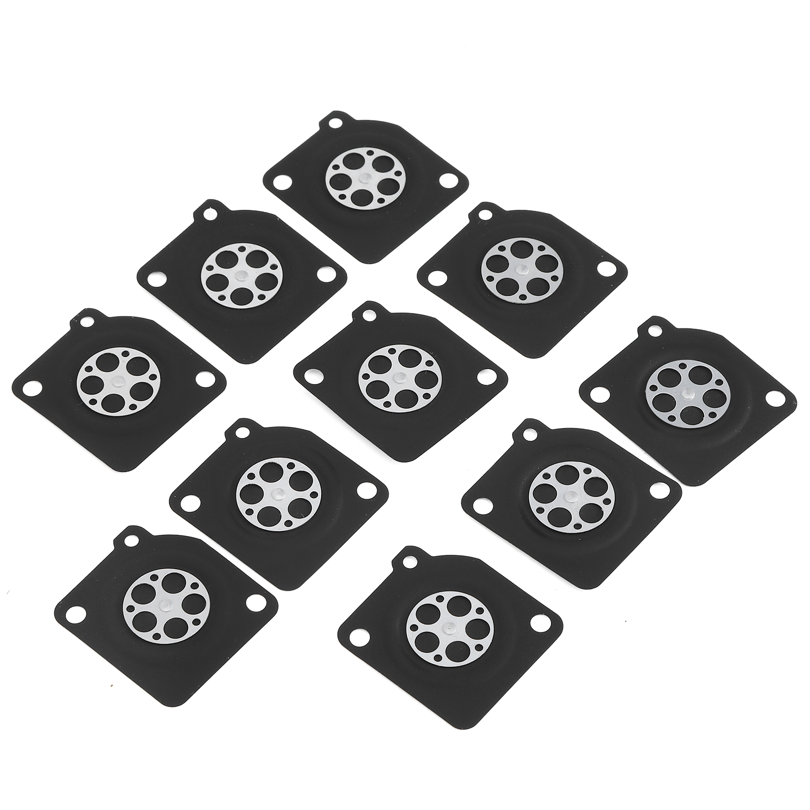 10-teiliges Set Vergasermembran-dichtungssatz-reparaturteile Für Zama 180 S210 Ms230 Ms250 Kettensägen