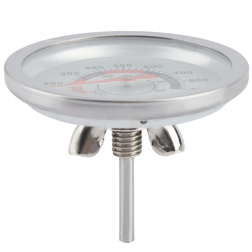 Edelstahl-grillthermometer Für Barbecue, Bbq Und Smoker, Temperaturanzeige 50-900℉