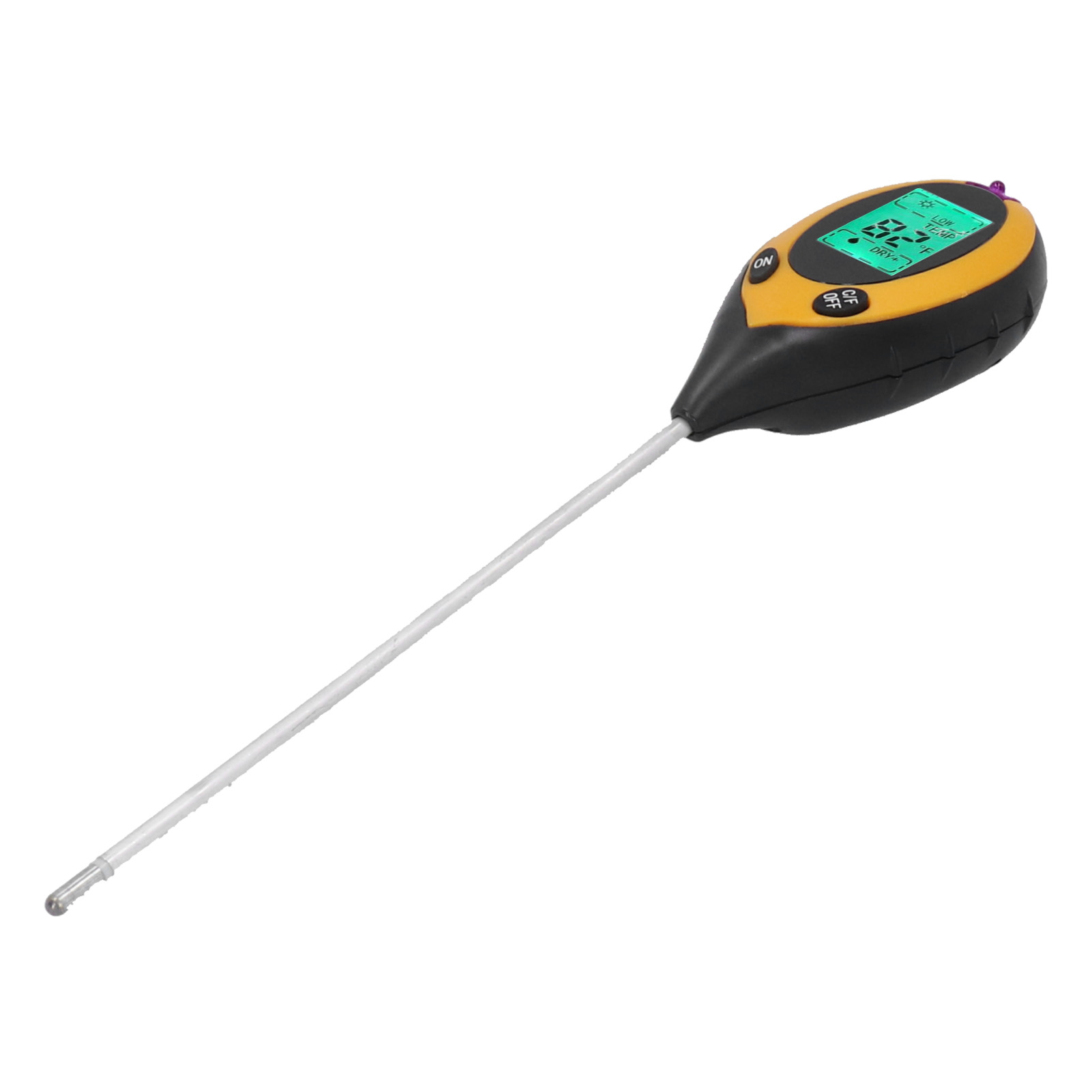 4-in-1 Bodenmessgerät: Digitaler Sensor Für Feuchtigkeit, Ph-wert Und Beleuchtungsstärke – Multifunktionsgerät Für Garten, Landwirtschaft Und Rasen
