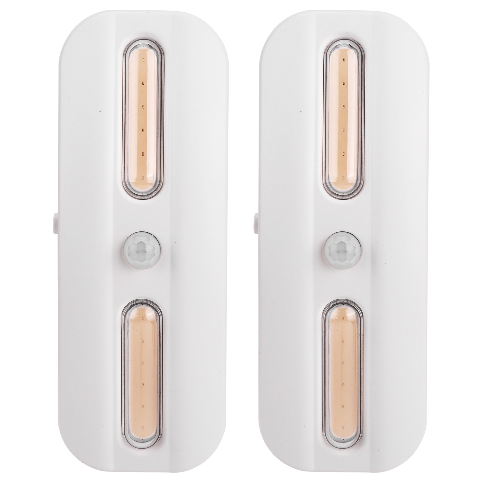 2 Stück Cob-led-bewegungsmelder-leuchten Für Schränke, Kleiderschränke Und Nachtlichter Mit Usb-ladefunktion