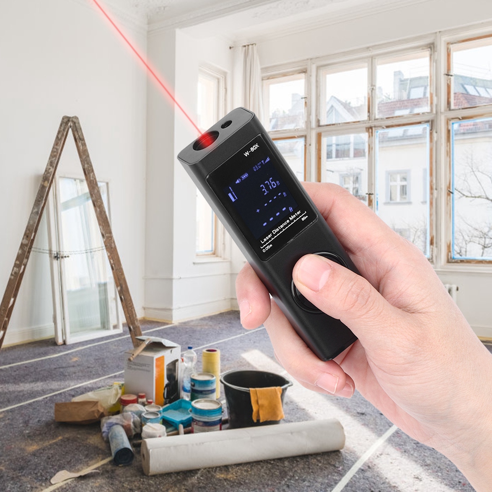 40 M / 131,2 Ft Usb-hand-mini-entfernungsmesser, Tragbar, Staubdicht (ip54), Wasserdicht, Hohe Genauigkeit
