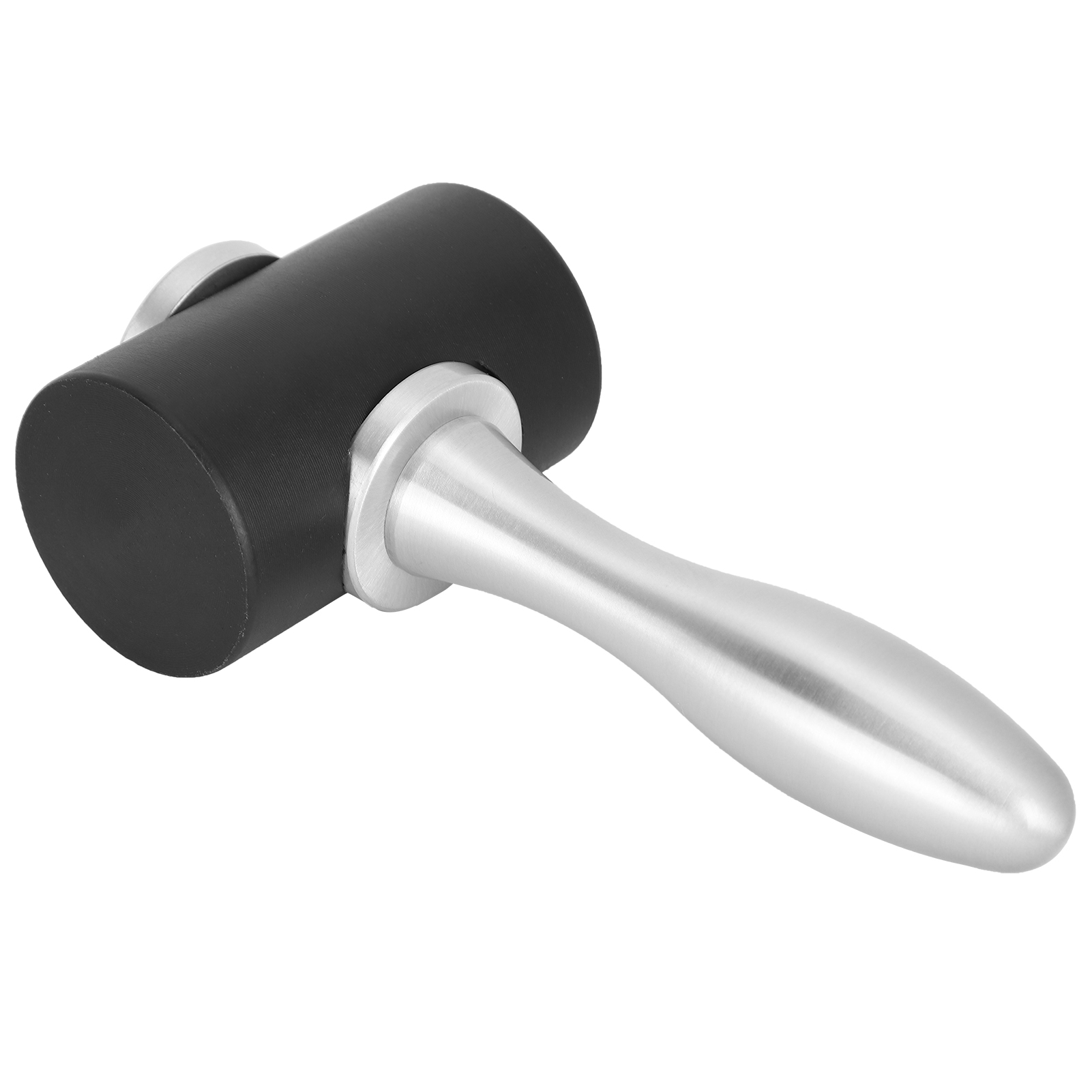 Lederhandwerkshammer Diy-handwerk Handgefertigte Nylon-schnitz-, Gravur- Und Stanzwerkzeuge (griff Aus Aluminiumlegierung, Doppelkopf, Schwarz)
