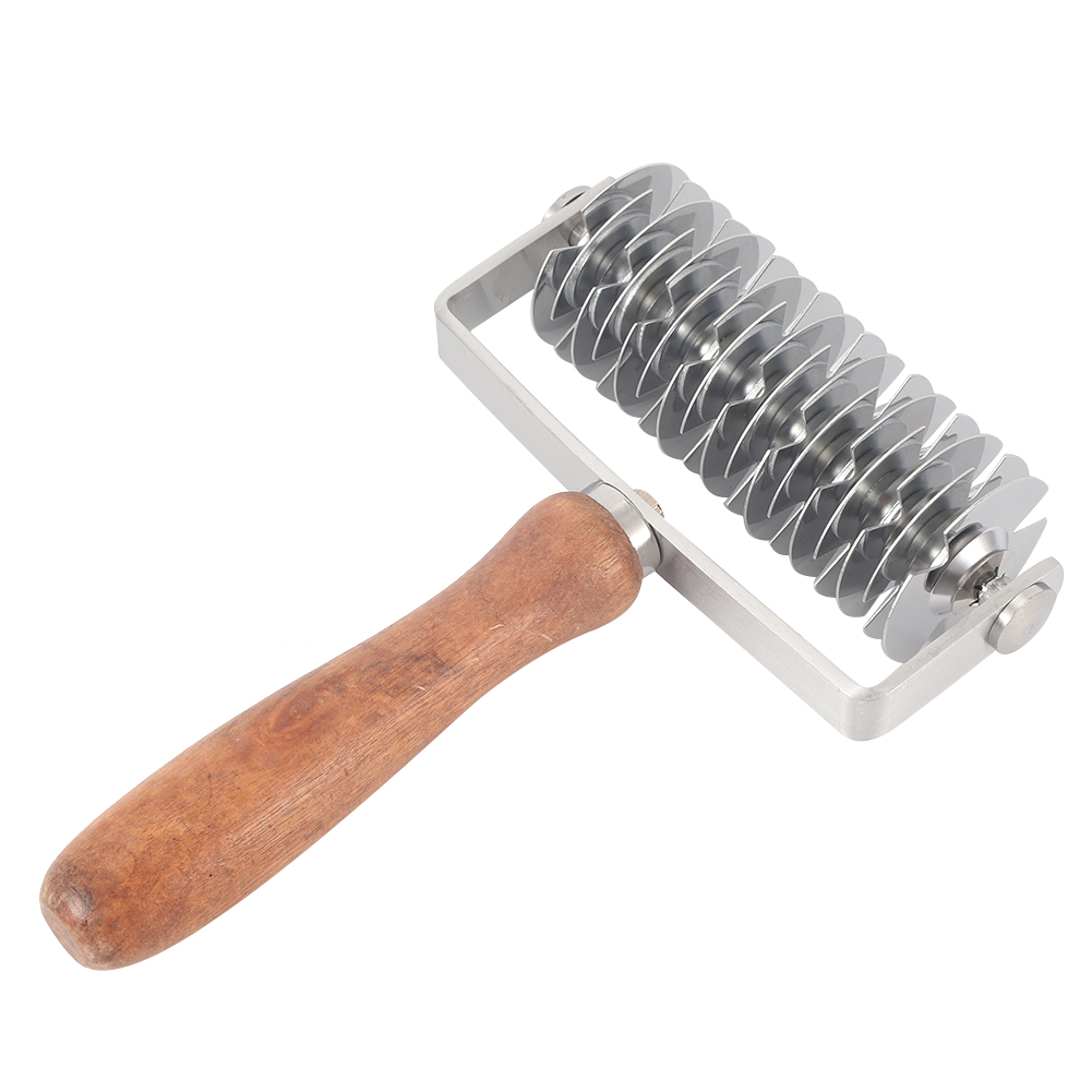Edelstahl-teigroller Für Den Haushalt, Gitterschneider, Küchenhelfer Zum Kochen Und Backen