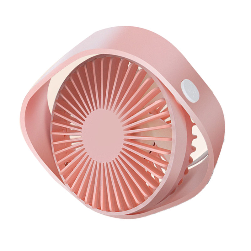 Tragbarer, Leiser Tischventilator Mit Drei Geschwindigkeitsstufen Und Usb-ladefunktion – Ideal Für Zuhause, Büro Oder Studentenwohnheim – Pink